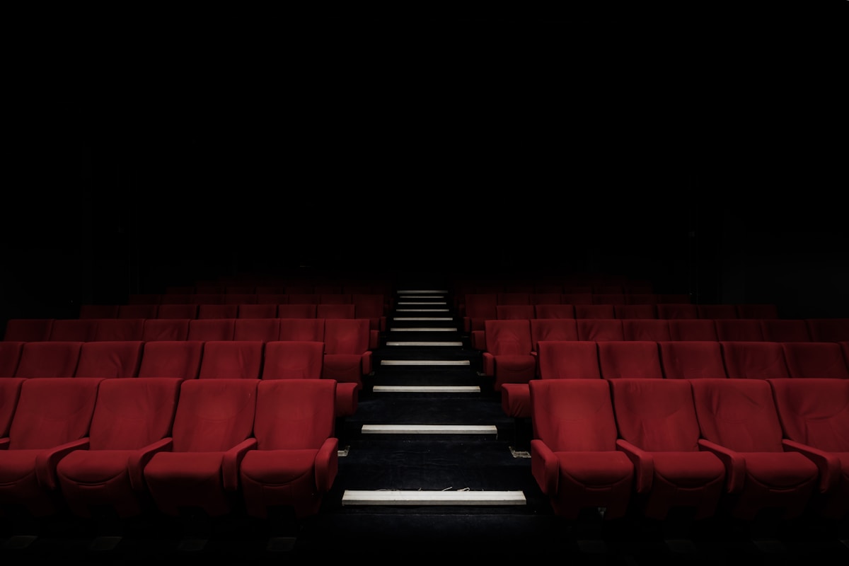Cinema theater seats